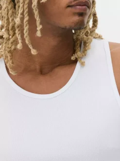 Primark Bielizna|Topy I T-Shirty<Bezszwowe prążkowane podkoszulki, 2 szt.