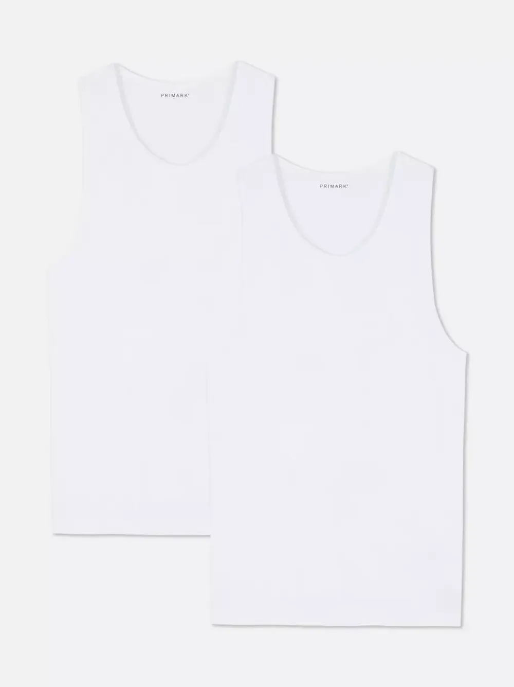 Primark Bielizna|Topy I T-Shirty<Bezszwowe prążkowane podkoszulki, 2 szt.
