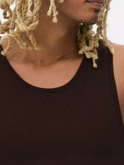 Primark Bielizna|Topy I T-Shirty<Bezszwowe prążkowane podkoszulki, 2 szt.