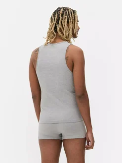 Primark Bielizna|Topy I T-Shirty<Bezszwowe prążkowane podkoszulki, 2 szt.