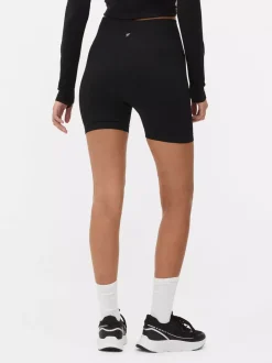 Primark Odzież Domowa I Na Siłownię|Szorty<Bezszwowe szorty do jogi z wysokim stanem