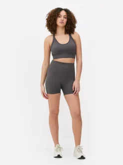 Primark Odzież Domowa I Na Siłownię|Szorty<Bezszwowe szorty do jogi z wysokim stanem