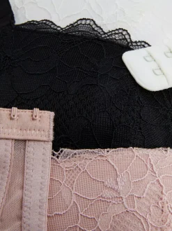 Primark Biustonosze<Biustonosz typu push-up z kwiecistej koronki, 3 szt.