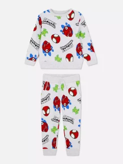 Dzieci Primark Komplety I Gotowe Stroje<Bluza i spodnie dresowe ze Spideyem Marvela
