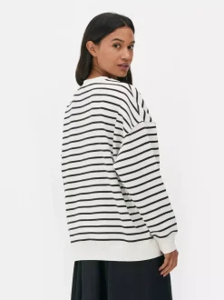 Primark Odzież Domowa I Na Siłownię|Bluzy<Bluza oversize w paski