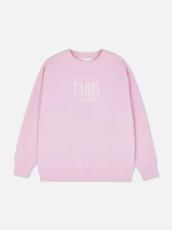Primark Odzież Domowa I Na Siłownię|Bluzy<Bluza oversize z nadrukiem