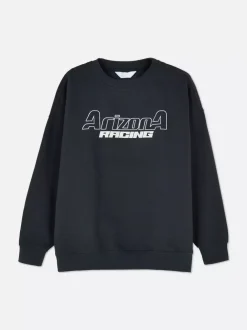 Primark Odzież Domowa I Na Siłownię|Bluzy<Bluza oversize z nadrukiem