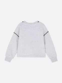Dzieci Primark Bluzy<Bluza z flokowanym wzorem