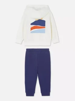 Primark Komplety I Gotowe Stroje<Bluza z kapturem i joggery z geometrycznym wzorem