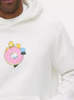 Primark Odzież Sportowa I Domowa|Bluzy<Bluza z kapturem z motywem pączka i Simpsonów