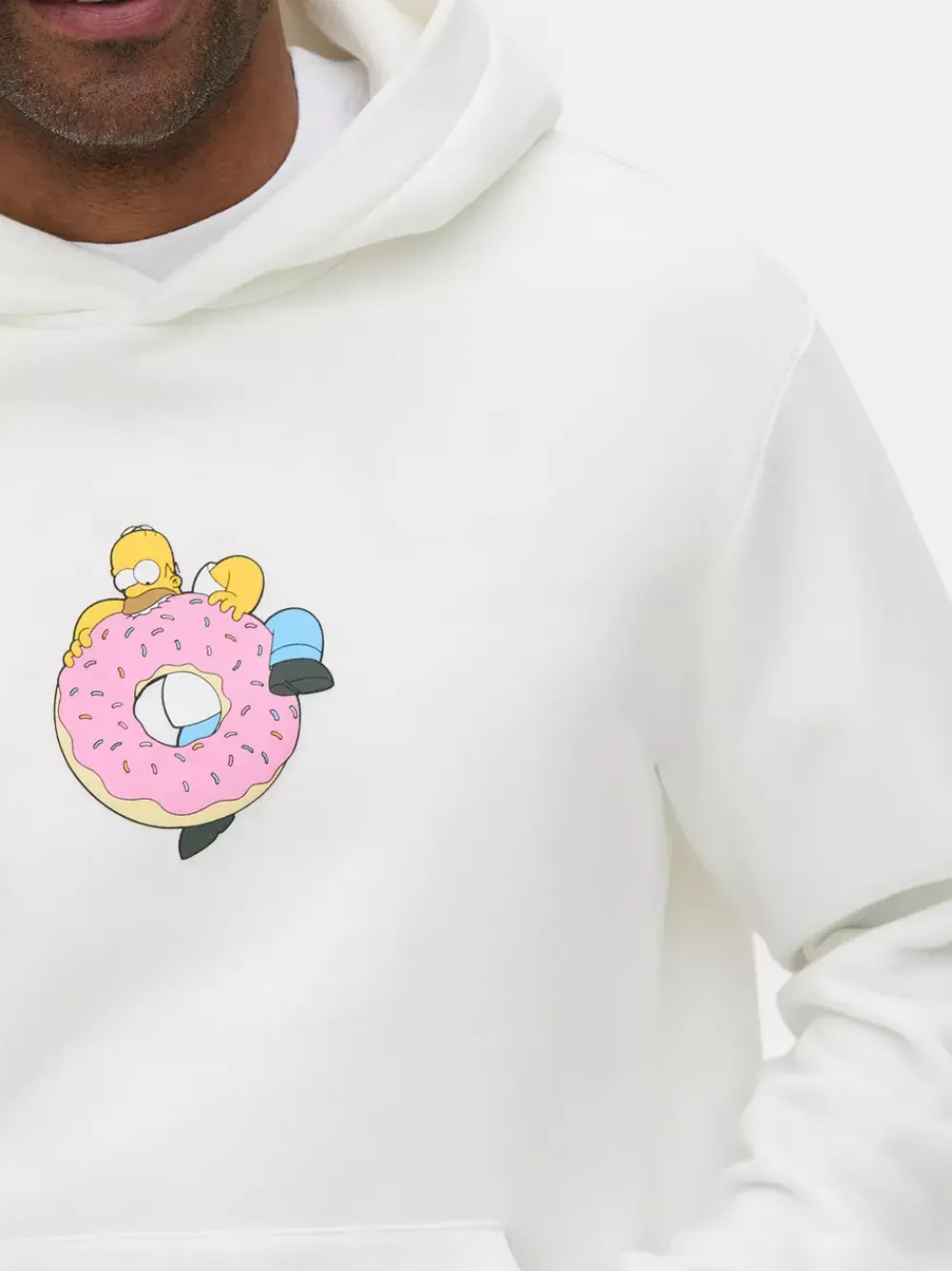 Primark Odzież Sportowa I Domowa|Bluzy<Bluza z kapturem z motywem pączka i Simpsonów