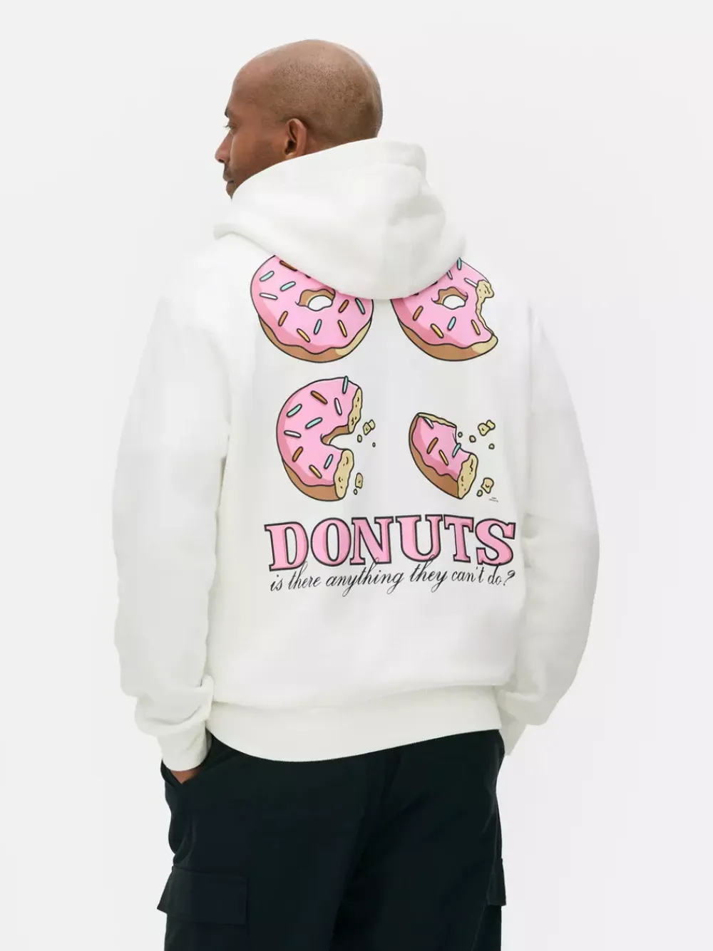 Primark Odzież Sportowa I Domowa|Bluzy<Bluza z kapturem z motywem pączka i Simpsonów