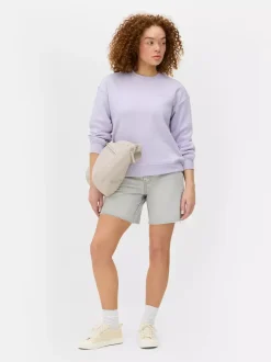 Primark Odzież Domowa I Na Siłownię|Bluzy<Bluza z okrągłym dekoltem i nadrukiem