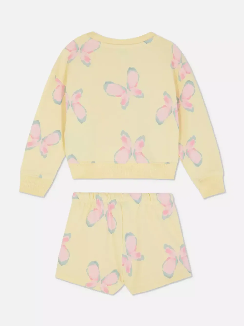 Dzieci Primark Komplety I Gotowe Stroje<Bluza z okrągłym dekoltem i szorty ze sznurkiem