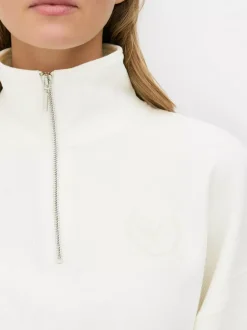Primark Odzież Domowa I Na Siłownię|Bluzy<Bluza z suwakiem 1/2 o waflowej fakturze, do zestawu