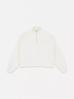 Primark Odzież Domowa I Na Siłownię|Bluzy<Bluza z suwakiem 1/2 o waflowej fakturze, do zestawu