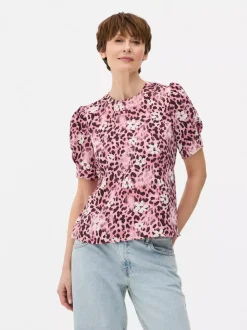 Primark Koszule I Bluzki<Bluzka z krótkim rękawem w kwiaty