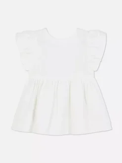 Primark Topy I T-Shirty<Bluzka z krótkim rękawem z muślinu