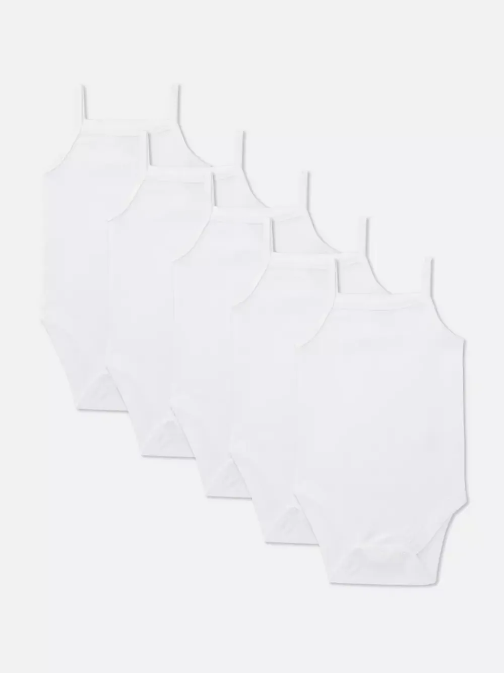 Primark Body I Koszulki Bez Rękawów<Body na ramiączkach dla noworodków, 5 szt.