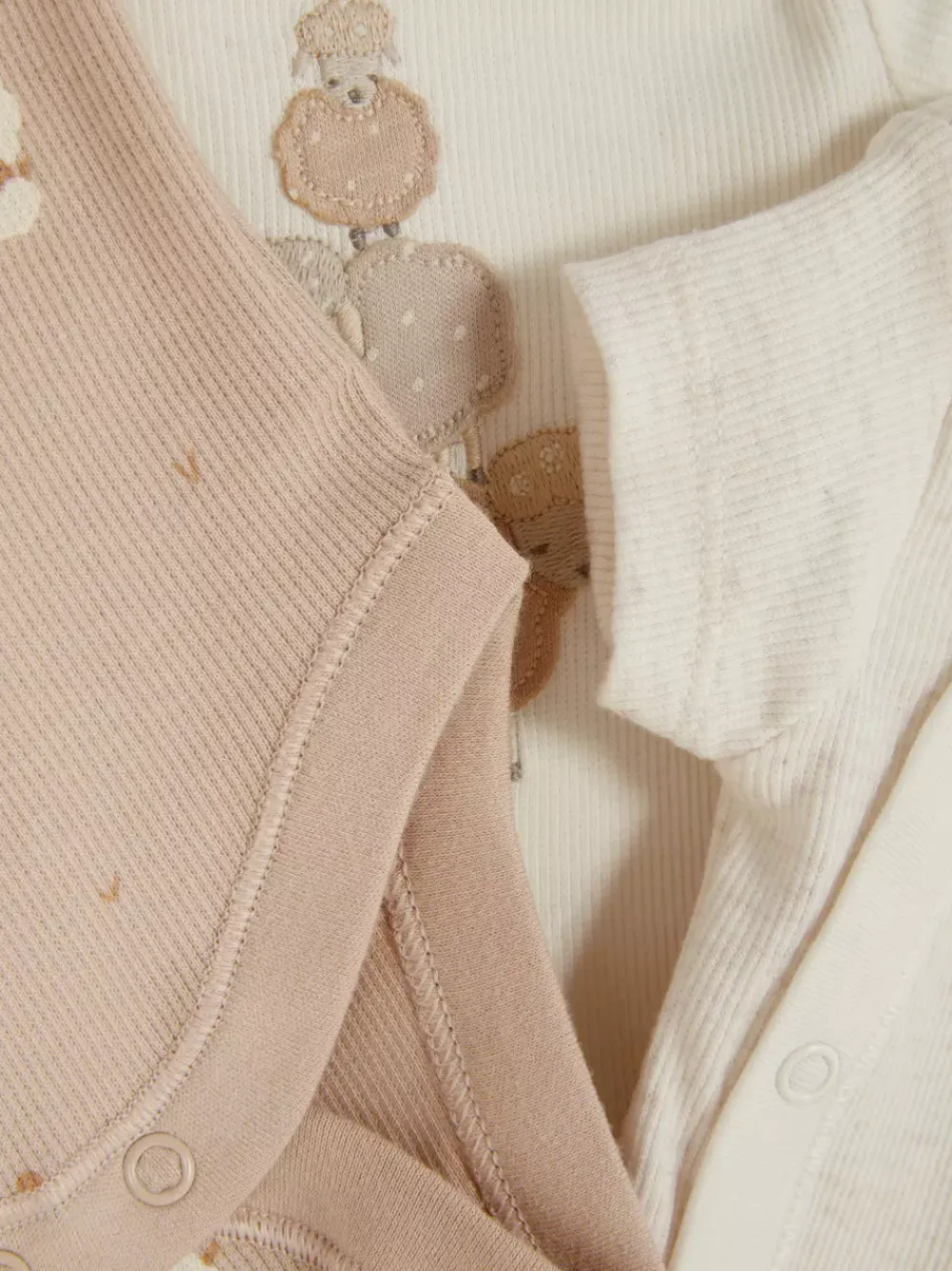 Primark Body I Koszulki Bez Rękawów|Body I Koszulki Bez Rękawów<Body z motywem piskląt, 3 szt.