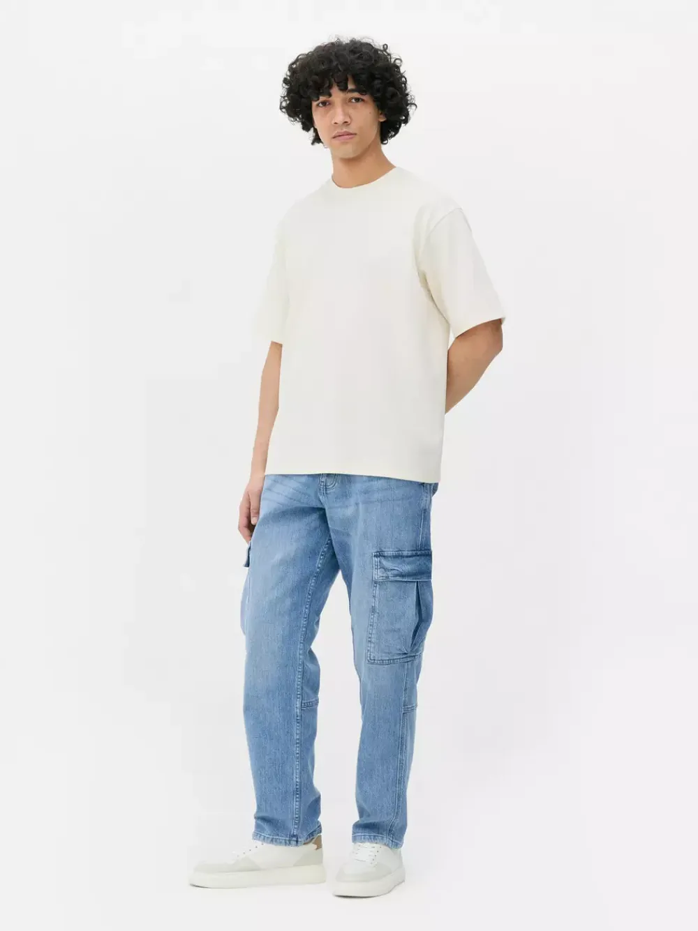 Primark Spodnie|Jeansy<Bojówki jeansowe