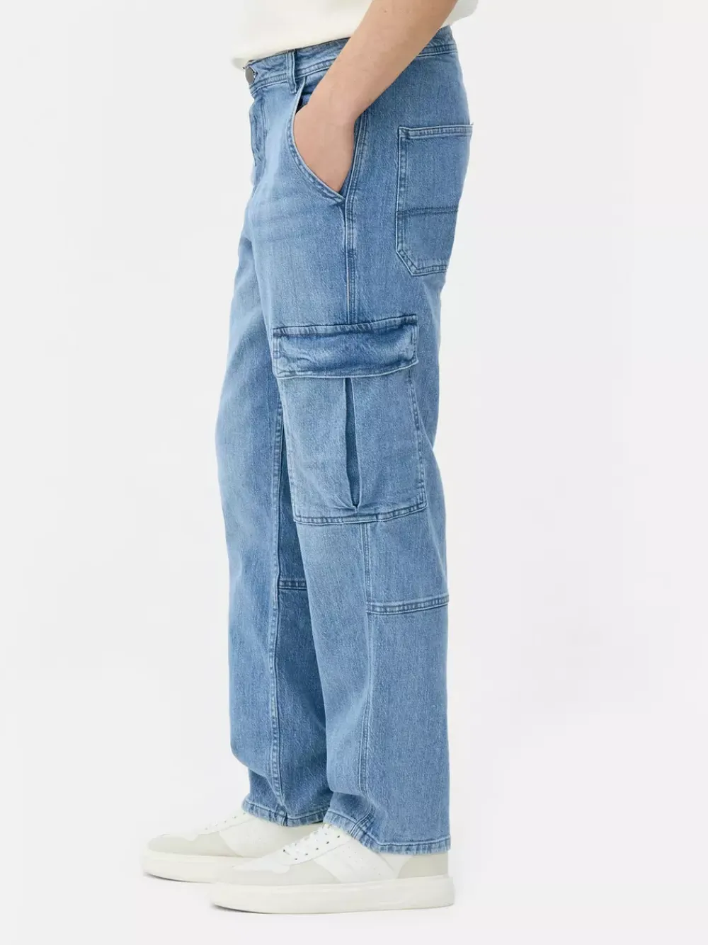 Primark Spodnie|Jeansy<Bojówki jeansowe
