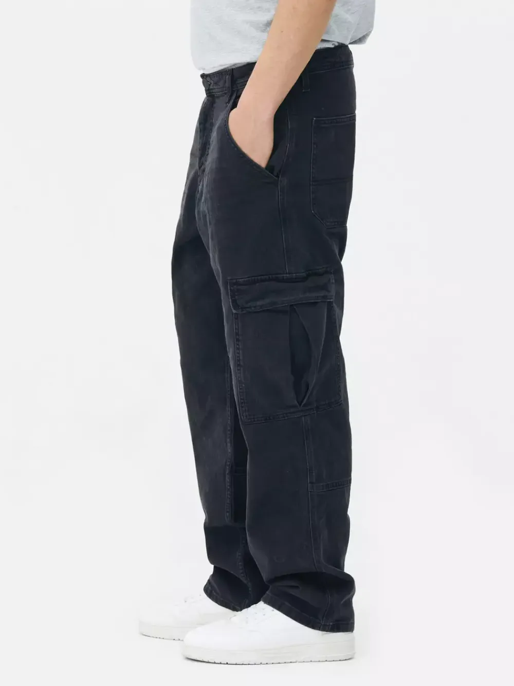 Primark Spodnie|Jeansy<Bojówki jeansowe