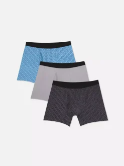 Primark Bielizna<Bokserki w geometryczne wzory, 3 pary