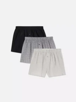 Primark Bielizna<Bokserki w kratę, 3 pary