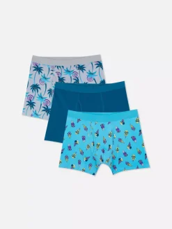 Primark Bielizna<Bokserki w palmy, 3 pary