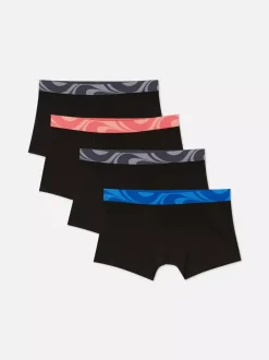 Primark Bielizna<Bokserki z gumką ze wzorem w fale, 5 par