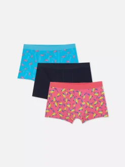 Primark Bielizna<Bokserki z motywem ptaków, 3 pary