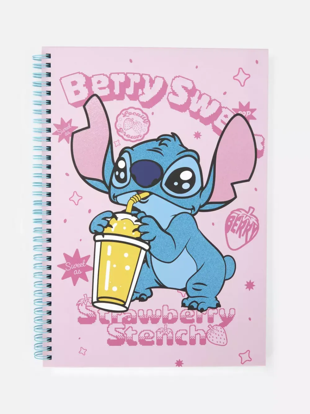 Dzieci Primark Notesy<Brokatowy notes A4 z motywem Sticha Disneya