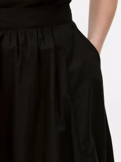Primark Spódnice<Czarna spódnica midi z wysokim stanem The Edit
