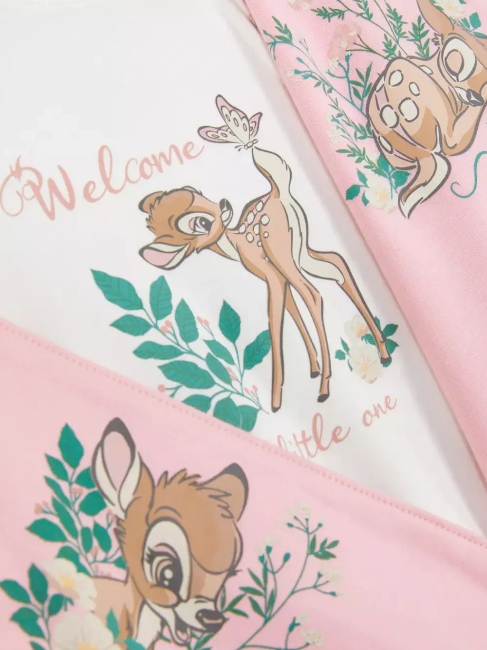 Primark Komplety I Gotowe Stroje|Kaftaniki I Śpioszki<3-częściowy komplet dla noworodka z Bambim Disneya