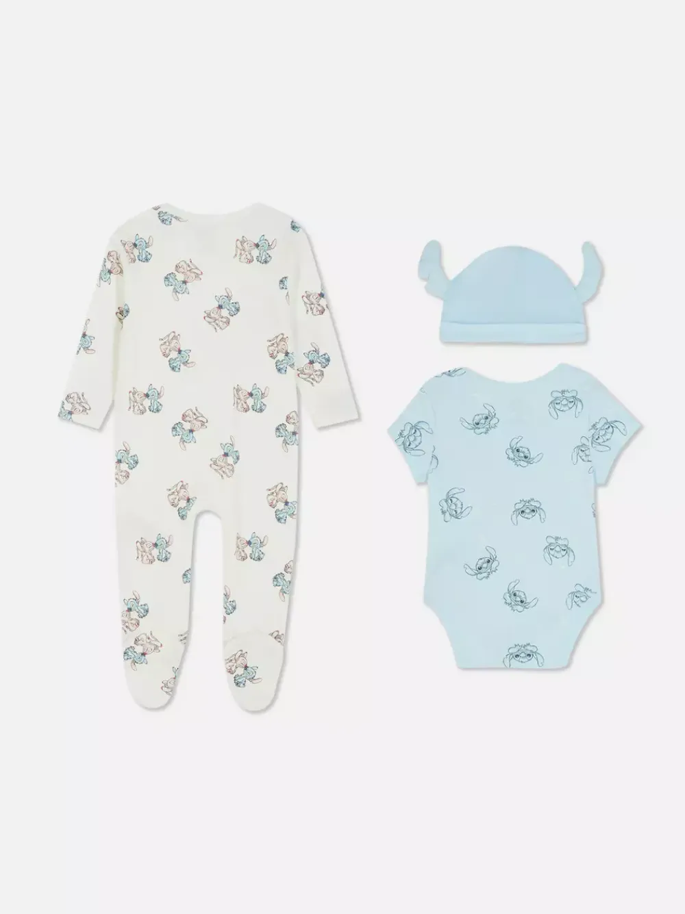 Primark Komplety I Gotowe Stroje|Komplety I Gotowe Stroje<3-częściowy komplet dla noworodka ze Stichem Disneya