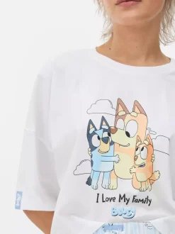 Primark Zestawy Piżamowe<Damska piżama z T-shirtem i szortami z Blue