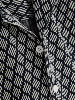 Primark Koszule<Dżersejowa koszula na guziki z geometrycznym wzorem