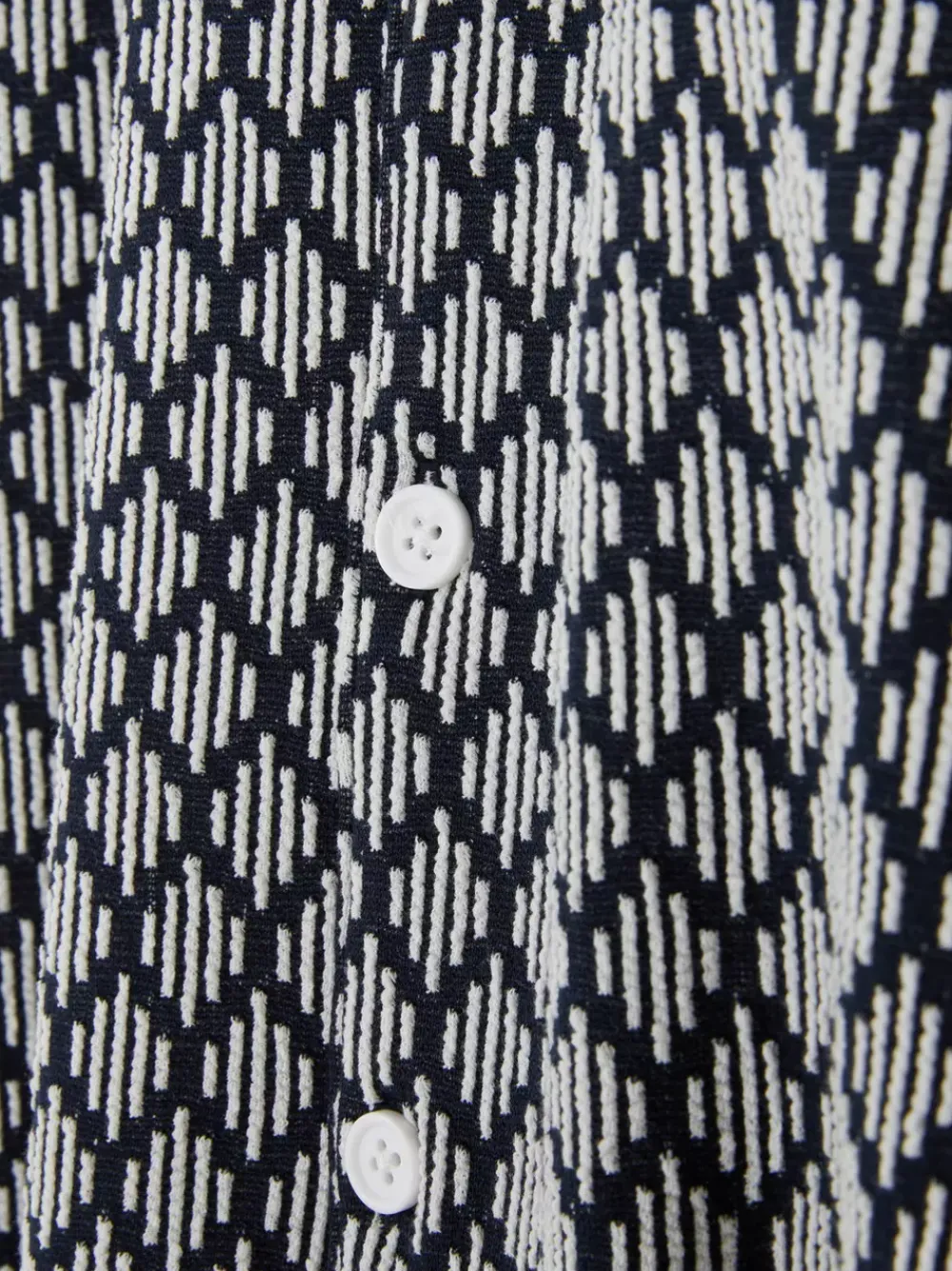 Primark Koszule<Dżersejowa koszula na guziki z geometrycznym wzorem