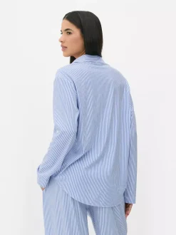 Primark Koszule I Bluzki<Dżersejowa koszula oversize w paski