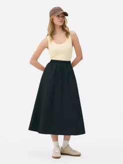 Primark Topy I T-Shirty<Dżersejowa koszulka prążkowana bez rękawów