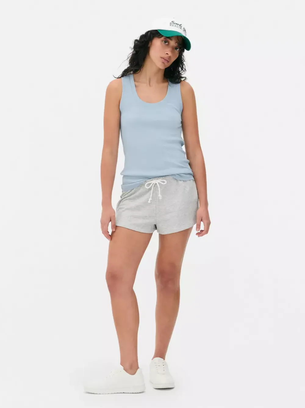 Primark Topy I T-Shirty<Dżersejowa koszulka prążkowana bez rękawów