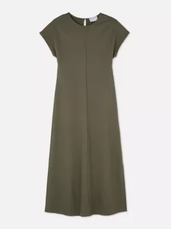 Primark Sukienki<Dżersejowa sukienka midi z krótkim rękawem The Edit