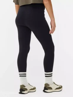 Primark Spodnie I Legginsy<Dżersejowe legginsy z wysokim stanem