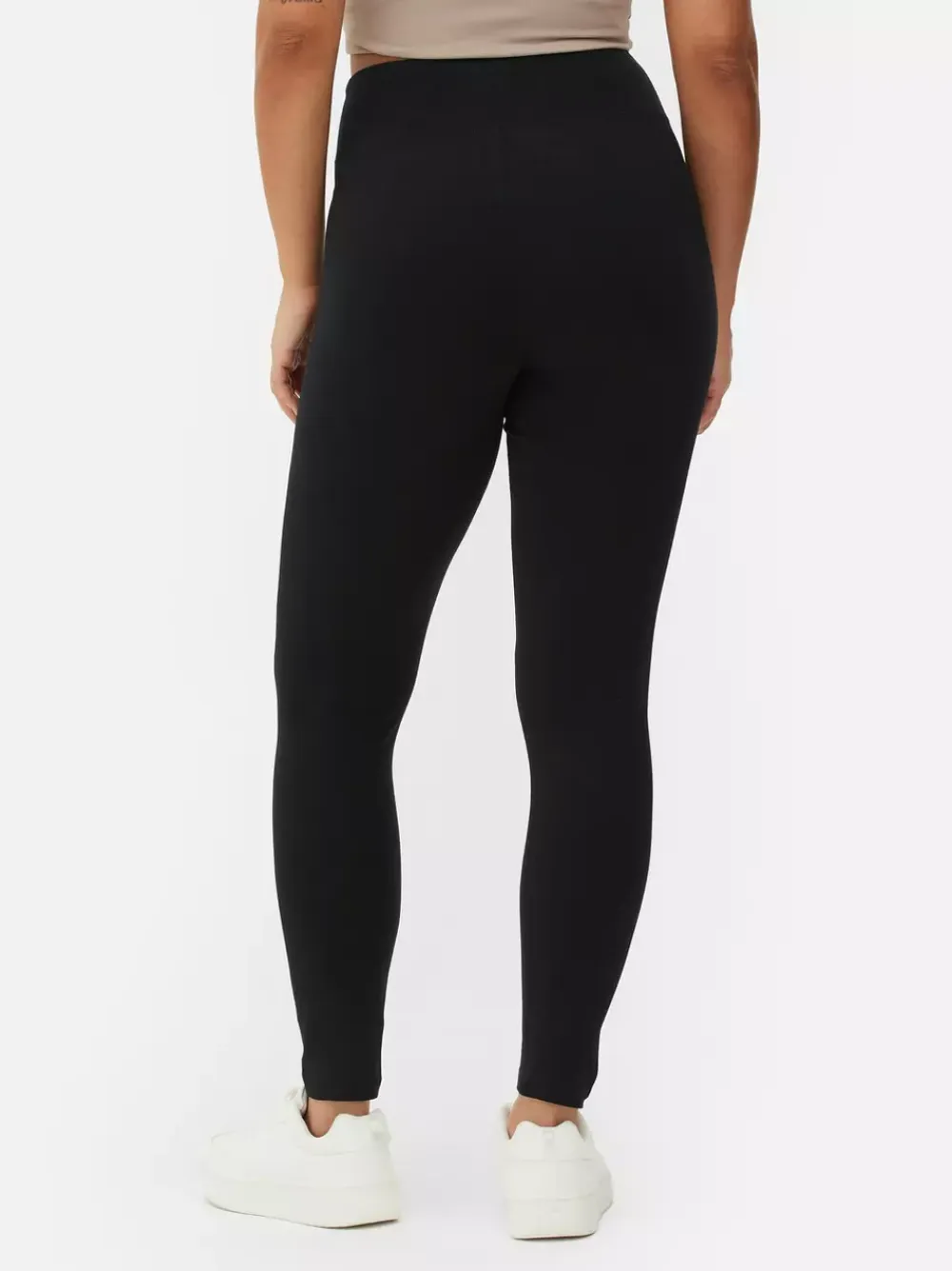 Primark Spodnie I Legginsy<Dżersejowe legginsy z wysokim stanem