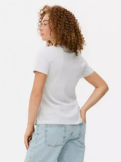 Primark Topy I T-Shirty<Dżersejowy niezbędny T-shirt z krótkim rękawem