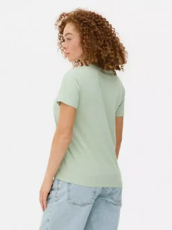 Primark Topy I T-Shirty<Dżersejowy niezbędny T-shirt z krótkim rękawem