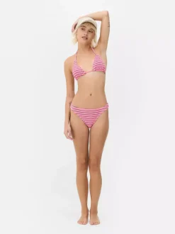 Primark Stroje Kąpielowe I Plażowe<Dół od bikini w paski z wysokimi wycięciami