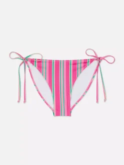 Primark Stroje Kąpielowe I Plażowe<Dół od bikini z wiązaniem po boku i nadrukiem