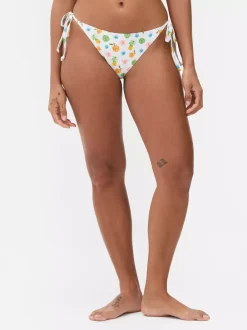 Primark Stroje Kąpielowe I Plażowe<Dół od bikini z wiązaniem po boku i nadrukiem